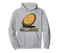 Australia Rugby, Wallaroos Women Wallabies Australian Flag Pullover Hoodie