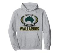 Australia Rugby, Wallaroos Women Wallabies Australian Flag Pullover Hoodie