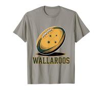 Australia Rugby, Wallaroos Women Wallabies Australian Flag T-Shirt