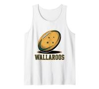 Australia Rugby, Wallaroos Women Wallabies Australian Flag Tank Top