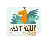 Australia Sydney Opera House and Giraffe Phone Screen Cleaner Glasses Cleaning Cloth 2pcs Suede Fabric