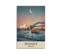 Australia Sydney Vintage Travel Poster Wall Art Prints Photo Picture Paintings Room Decor Home Decorative 24x36inch(60x90cm)