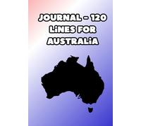 Australia Themed Journal - 120 Lined Pages for Writing, School Notes & Everyday Thoughts: A Modern Australian-Inspired Notebook for Students, Travelers, Writers & Daily Journaling