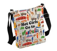 Australia Travel Gift Hot Girls Go to Australia Crossbody Bag Australia Lover Gift Australia Souvenir Gift for Her, Australia Bag