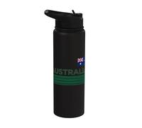 Australia Tshirt Aussi Australian Outback Down Under Sydney Stainless Steel Insulated Water Bottle