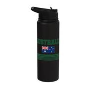 Australia Tshirt Aussi Australian Outback Down Under Sydney Stainless Steel Insulated Water Bottle