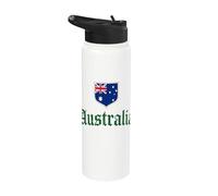 Australia Tshirt Aussi Australian Outback Down Under Sydney Stainless Steel Insulated Water Bottle