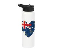 Australia Tshirt Aussi Australian Outback Down Under Sydney Stainless Steel Insulated Water Bottle