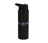 Australia Tshirt Aussi Australian Outback Down Under Sydney Stainless Steel Insulated Water Bottle