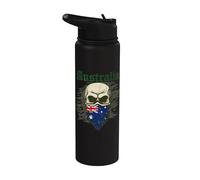 Australia Tshirt Aussi Australian Outback Down Under Sydney Stainless Steel Insulated Water Bottle