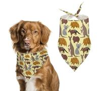 Australia Wild Animals Dog Bandanas Puppy Cat Kerchief Scarf Pet Triangle Bandana for Christmas