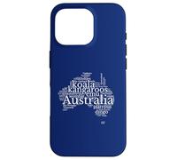 Australia Word Art Australia Case for iPhone 16 Pro