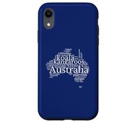 Australia Word Art Australia Case for iPhone XR