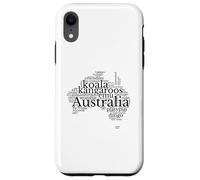 Australia Word Art Australia Case for iPhone XR