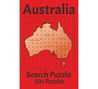 Australia Word Search Book: A Stylish Printed Display Showcasing Australia’s Spirit - A Great Pick for Curious Explorers