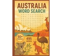 Australia Word Search Puzzle Book: Easy-to-Read Puzzles About Australia
