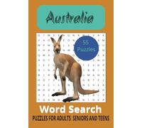 Australia Word Search Puzzle Book: Word Searches with Easy to Read Print about Australia, Australian Animals, Australian Cities and more [ 6X9 inches, ... … Gift for Holidays, Vacations and Free Times