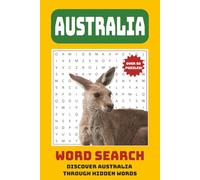 Australia Wordsearch: Find Australia themed words like kangaroo, koala, Sydney and outback!