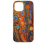 Australian aboriginal art painting dot painting Case for iPhone 15