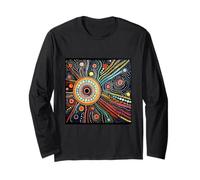 Australian Aboriginal Dot Painting Long Sleeve T-Shirt
