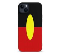Australian Aboriginal Flag Basic TPU Cell Phone Cases TPU Soft Cover Shockproof Slim Phone Case Compatible with iPhone 14/14 Plus/14 Pro/14 Pro Max