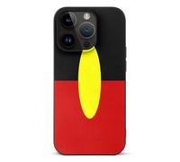 Australian Aboriginal Flag Basic TPU Cell Phone Cases TPU Soft Cover Shockproof Slim Phone Case Compatible with iPhone 14/14 Plus/14 Pro/14 Pro Max