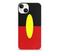 Australian Aboriginal Flag Basic TPU Cell Phone Cases TPU Soft Cover Shockproof Slim Phone Case Compatible with iPhone 14/14 Plus/14 Pro/14 Pro Max