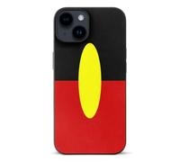 Australian Aboriginal Flag Basic TPU Cell Phone Cases TPU Soft Cover Shockproof Slim Phone Case Compatible with iPhone 14/14 Plus/14 Pro/14 Pro Max