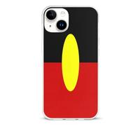 Australian Aboriginal Flag Basic TPU Cell Phone Cases TPU Soft Cover Shockproof Slim Phone Case Compatible with iPhone 14/14 Plus/14 Pro/14 Pro Max