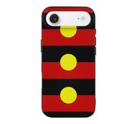 Australian Aboriginal Flag Cell Phone Basic Cases TPU Soft Cover Shockproof Slim Phone Case Compatible with iPhone 17/17 Air/17 Pro/17 Pro Max