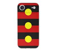 Australian Aboriginal Flag Cell Phone Basic Cases TPU Soft Cover Shockproof Slim Phone Case Compatible with iPhone 17/17 Air/17 Pro/17 Pro Max