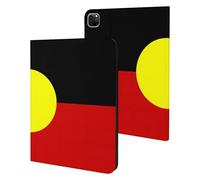 Australian Aboriginal Flag Slim Tablet Cases Compatible with iPad Series Without Pencil Holder Protective Cover Compatible with IPAD Pro 20/21/22(11in)