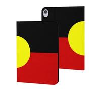 Australian Aboriginal Flag Slim Tablet Cases Compatible with iPad Series Without Pencil Holder Protective Cover Compatible with ipad Mini6 (8.3in)