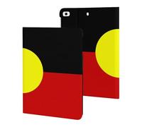 Australian Aboriginal Flag Slim Tablet Cases Compatible with iPad Series Without Pencil Holder Protective Cover Compatible with ipad Mini 1/2/3/4/5 (7.9in)
