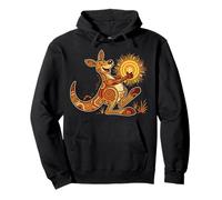 Australian Aboriginal Kangaroo Australia Animal Lover Pullover Hoodie