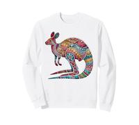 Australian Aboriginal Kangaroo Funny Animal Lover Australia Sweatshirt