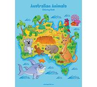 Australian Animals Coloring Book 1: Volume 1
