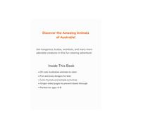 Australian Animals Coloring Book for Kids: Fun and Cute Koala, Kangaroo, Wombat and More Animals to Color