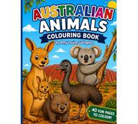Australian Animals Colouring Book: For children aged 3-6 years old