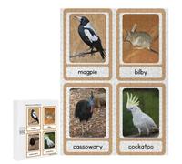 Australian Animals Flashcards Jigsaw Puzzle for Adults And Families, 500 PCS, A Creative Way to Unwind after A Busy Day, for Puzzle Fans