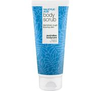 Salicylic Acid Body Exfoliator Scrub for Spots on Back, Bum and Chest - Removes Impurities and Unclogs Pores with Glycolic Acid and Apricot Seed - BHA & AHA Peeling