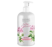 Australian Bodycare Rose Geranium Skin Wash 500ml Outer A Little Scruffy