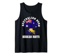Australian Born Bosnian Roots Australia Bosnia Tank Top