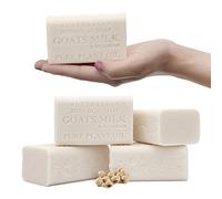 Australian Botanical Soap, Goats Milk and Soya Bean Oil Pure Plant Oil Soap, 193g Each - 4 Count