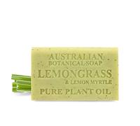 Australian Botanical Soap Luxury Triple Grinding Soap with Lemongrass and Myrtle 6 oz Enriched with Shea Butter and Natural Oils (Pack of 1)