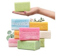 Australian Botanical Soap, Pure Plant Oil Soaps, 8 Bar Soap Variety Pack | 6.6 oz (187g) Natural Ingredient Soap Bars | All Skin Types | Shea Butter Infused - Pack of 8