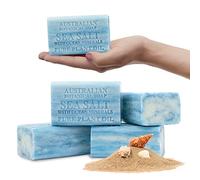 Australian Botanical Soap, Sea Salt with Ocean Minerals Pure Plant Oil Soap, 193g Each - 4 Count