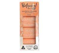 Australian Botanical Valencia Orange Soap with Vitamin C, Natural Base, 8 Bars, 193g Each