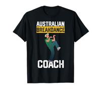 Australian Breakdancing Costume Coach Break Dance Matching T-Shirt