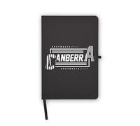 Australian Capital Canberra Notebook, Blank Pages, Faux Leather Cover, Planner, Journal, Workbook